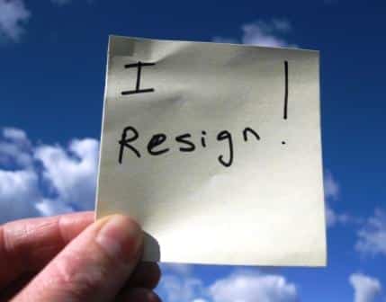 When Guru Resigns?