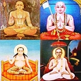 Four Vaiṣṇava Sampradāyas, Four Sampradāya Ācāryas